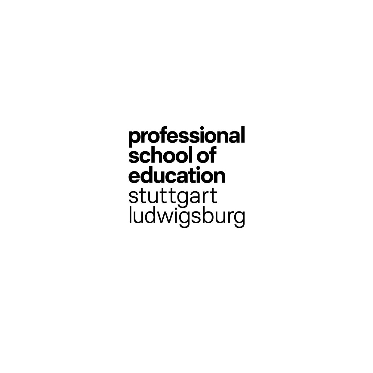 Logo der Professional School of Education Stuttgart-Ludwigsburg