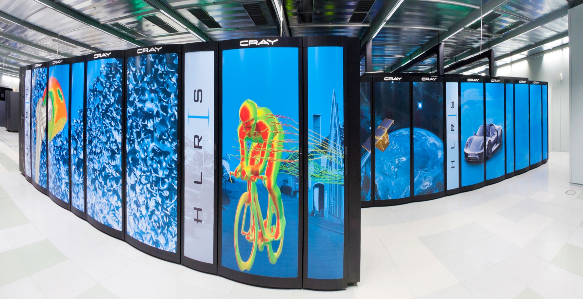 Das HLRS beherbergt den Supercomputer Hazel Hen.