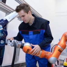 Interaktion zwischen Mensch und Roboter